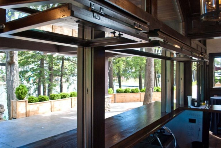 Flip-Up (Vertical Lift) Pass Through Windows