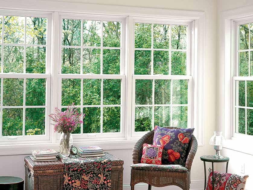 double hung windows