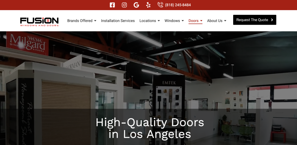 Fusion Windows and Doors – Burbank, CA