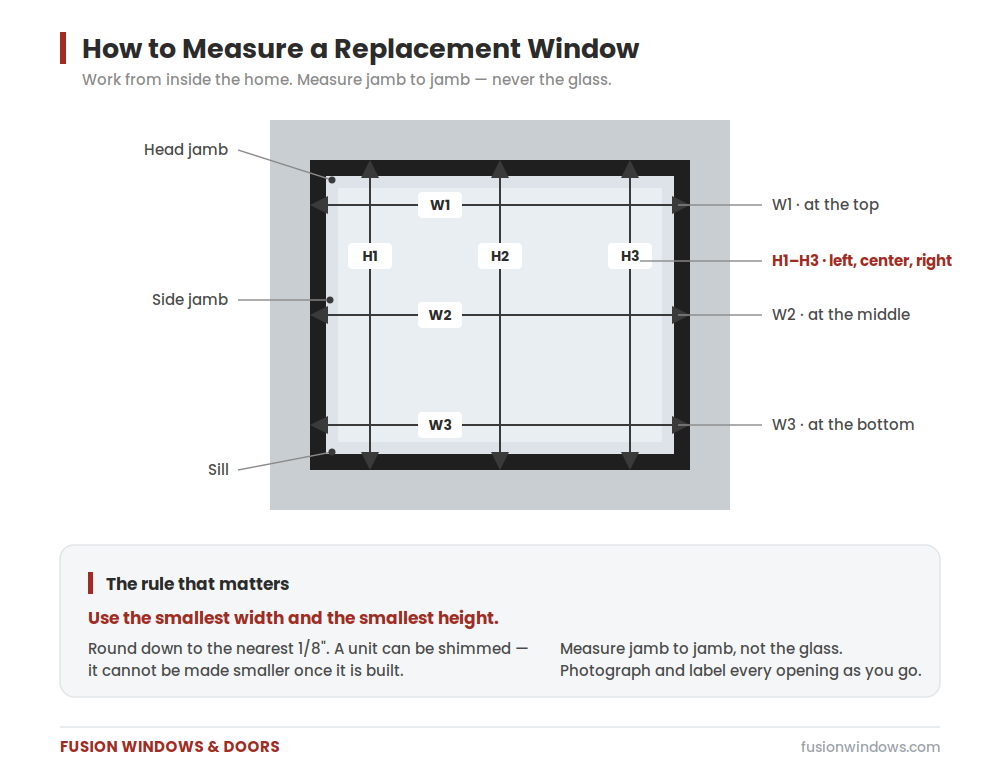How Do You Measure for Replacement Windows & Doors?