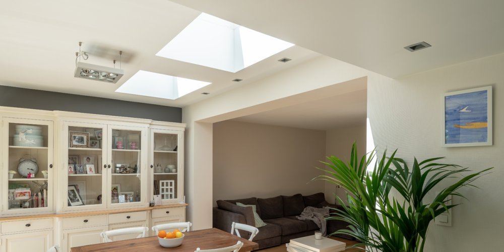 application-flat-roof-skylights-kitchen